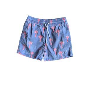 Beau Hudson Palm Tree Swim Shorts